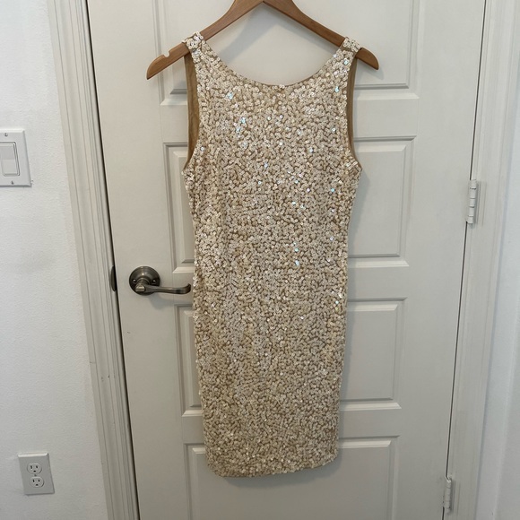 Alice + Olivia Sequin Dress. Size 4. Wore only once. Like new. - Picture 1 of 6